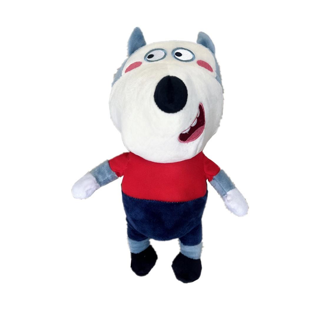 

30см Плюшевые игрушки Wolfoo Милые Мягкие Животные Набивные Плюши Wolfoo & Lucy Куклы из Английского Мультфильма для Детей Подарок на День Рождения Рождество