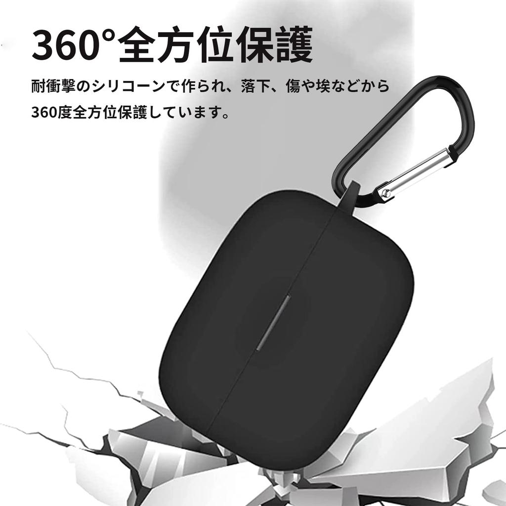 ANYOI Sony LinkBuds S Silicone Charging Drop Carabiner Lost Storage Linkbuds S Protective Case WF-LS900N Case, Material, Compatible, Waterproof,