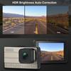 True 2K Dual Lens High-definition Night Vision 3-inch Recorder Dual Recording Car Reversing Image