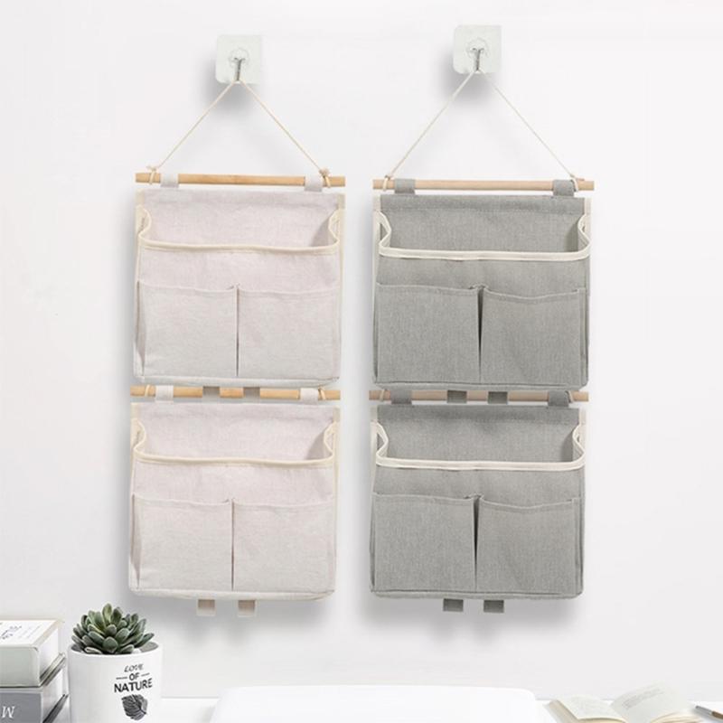 Multipurpose Hanging Storage Bag Practical and Functional Hangings Pocket Foldable Wall Organizer Closet Organisers