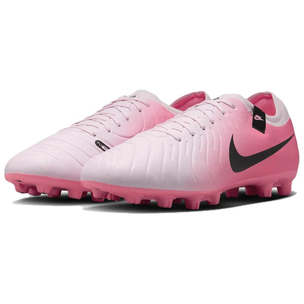 Nike Tiempo Legend 10 Pro Lightweight Comfortable Soccer Shoes Unisex Soccer Shoes Pink Black DV4332-601
