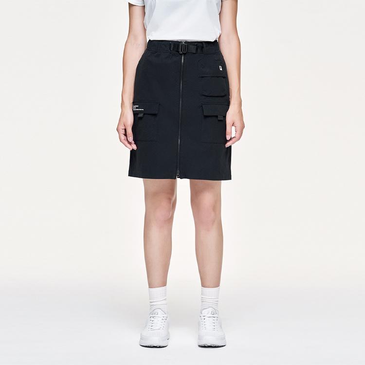 FILA Athletics Woven Multi-Pocket Work Skirt Women skirts Black A11W111321F-BK
