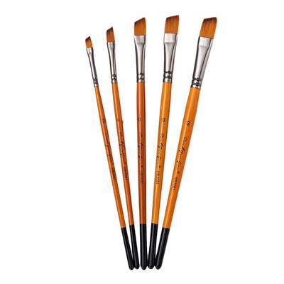 Paint Brushes Professional Watercolor and Gouache Painting Nylon Hair Birch Handle Brushes