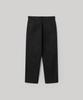 ANOTHER OFFICE French Drill Chino Pants (Black)
