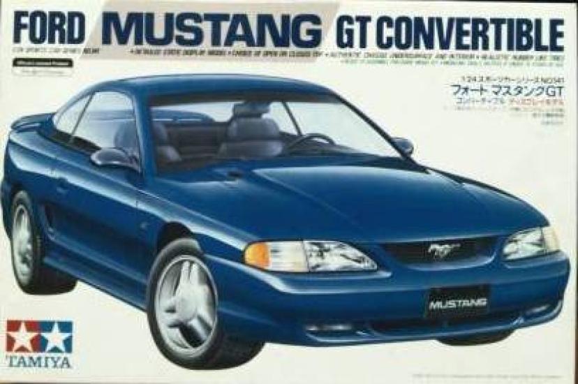 

Серия спортивных автомобилей Ford Mustang GT Кабриолет 1/24