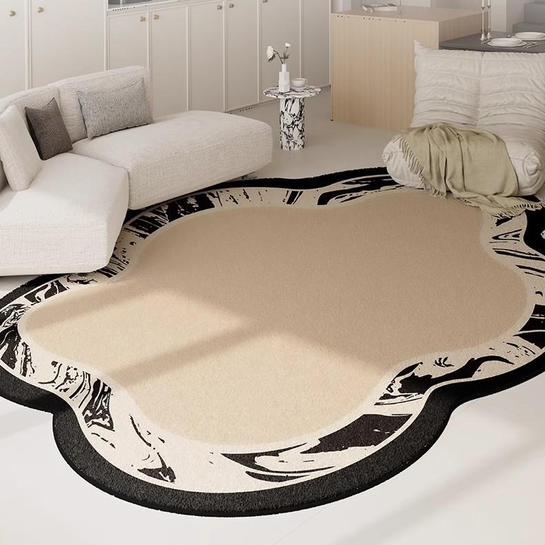 

Неправильный ковер для гостиной, ковер для дивана и журнального столика, коврик для пола для детской комнаты и спальни 80 * 160cm