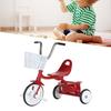 Metall-Dreirad-Modell Dreirad-Modell Dekorative Miniatur-Dreirad-Statue Lebensechtes Dreirad-Spielzeug-Ornament für Schreibtischregal