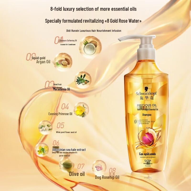 

Schwarzkopf Gold Perfection 8-Oil Nourishing Shampoo