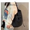 2025 And New Style LiffnerBag Distressed Cowhide Stitching Thread Tote Bag For Women Large Capacity Casual Leather With Decoration
