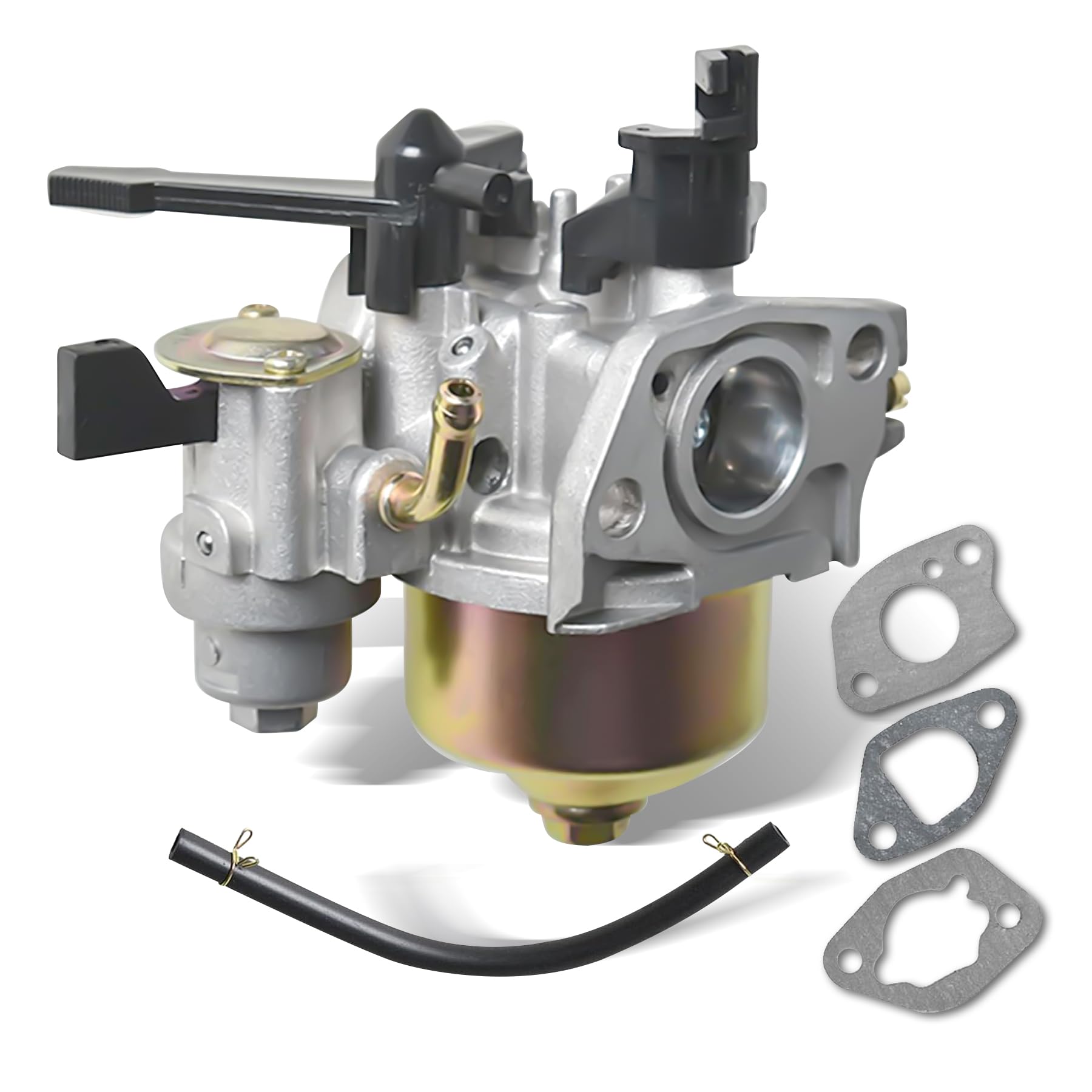 

AllCarb 212cc Carburetor Replacement for Honda GX200 with Choke Lever Carb GX120, GX140, GX160, 5.5HP, 6.5HP, 16100-ZH8-W61