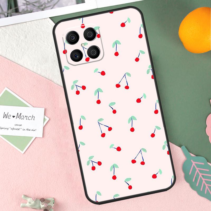 Cherry Fruit Cute Collage Case For Honor X9b X8b X9a X8a X8 X9 X9c 50 70 90 Lite Honor 200 Pro Magic 7 5 6 Lite Cover