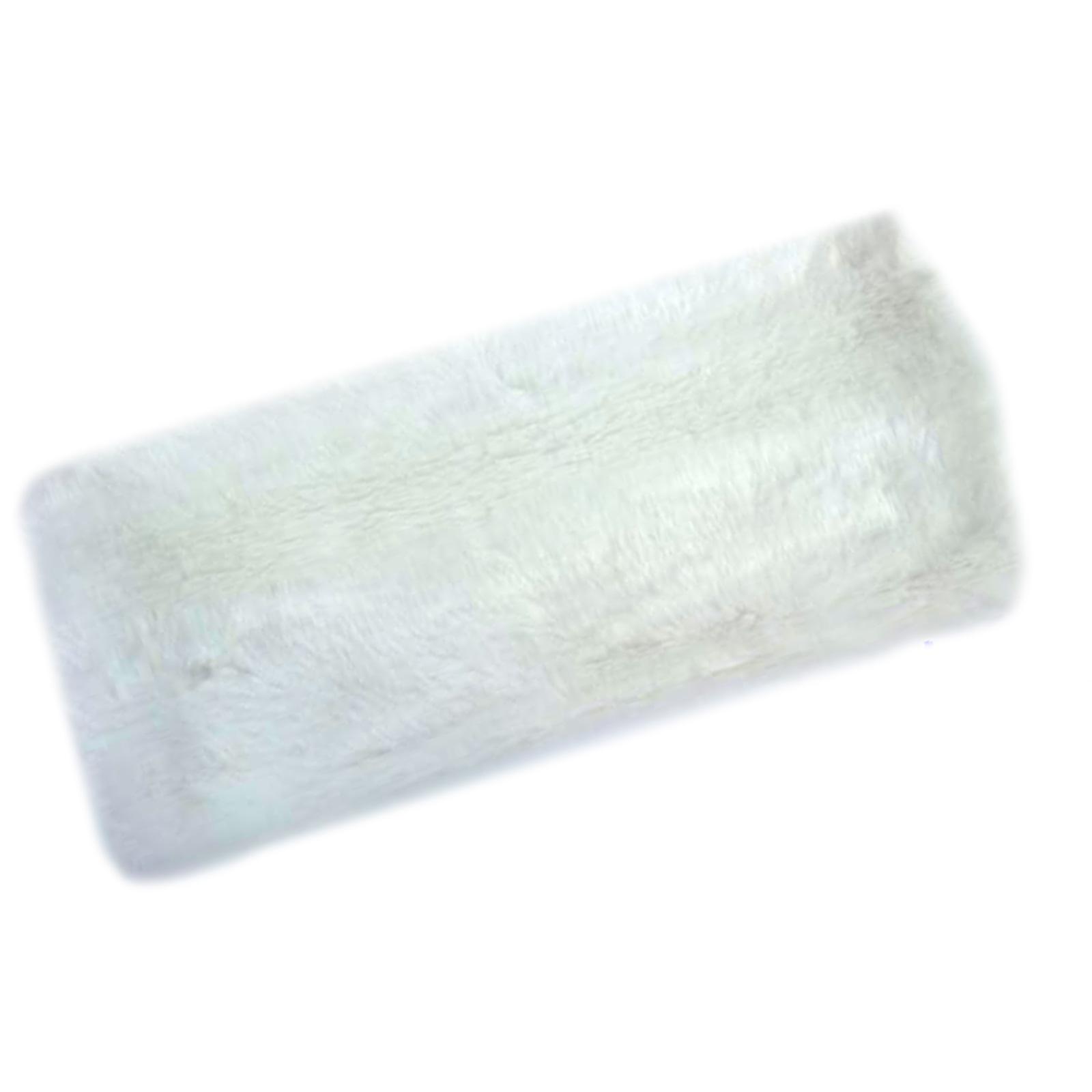 

Зимняя теплая плюшевая муфта для рук для взрослых женщин, муфты из искусственного меха для активного отдыха на открытом воздухе, для офиса в помещении, аксессуар для согрева рук белый