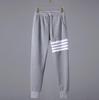 TB JL Four-Bar Waffle Sweatpants: Trendy European & American Loose Casual Trousers for Men & Women, Perfect for Autumn & Winter.