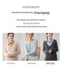Autumn/Winter Cashmere Knit Base Layer Shirt - Soft, Comfortable, Versatile, and Slimming Loose Fit.