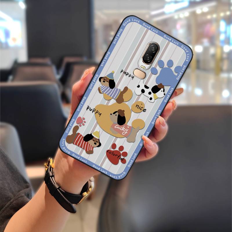 Nárazuvzdorné Vodotěsné Pouzdro na Telefon Pro OnePlus 6/1+6 Odolné proti Nárazům Silikonové Prachotěsné Graffiti Kreslené Zvířata Roztomilé Odolné