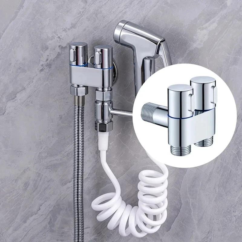 Toilet Cleaning Bidet Toilet Sprayer Set Cold Water Portable Bidet Toilet Accessories Handheld Bathroom Wash Anal Douche