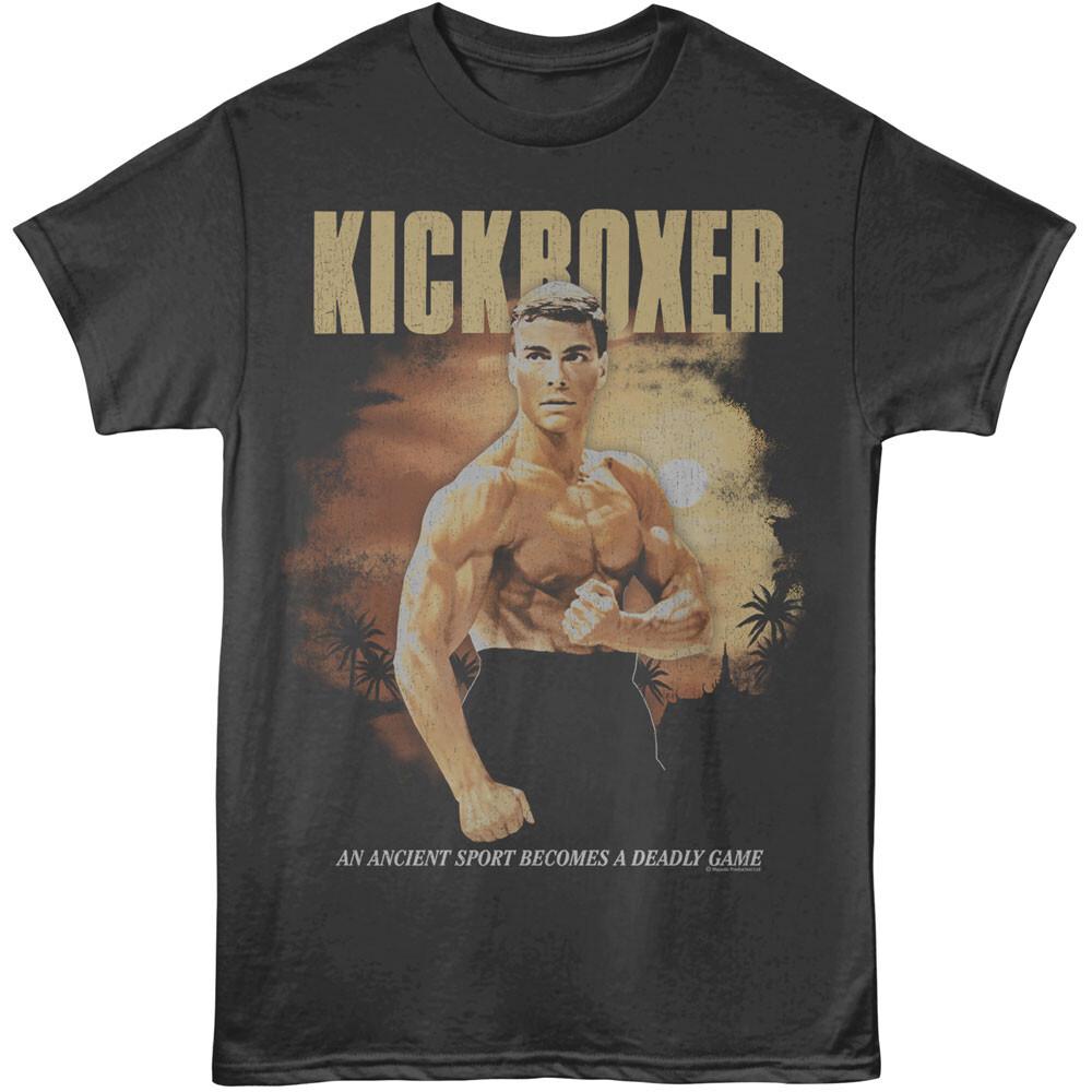 Kickboxer Movie Sunset Background Ancient Sport Or Deadly Game Men s T Shirt Unisex T-Shirt XXXXL