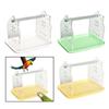 Tabletop Perch for Parrots, Metal Play Stand, Exercise Toy, Scratching Perch, Stand for Lovebirds, Parakeets, Conures