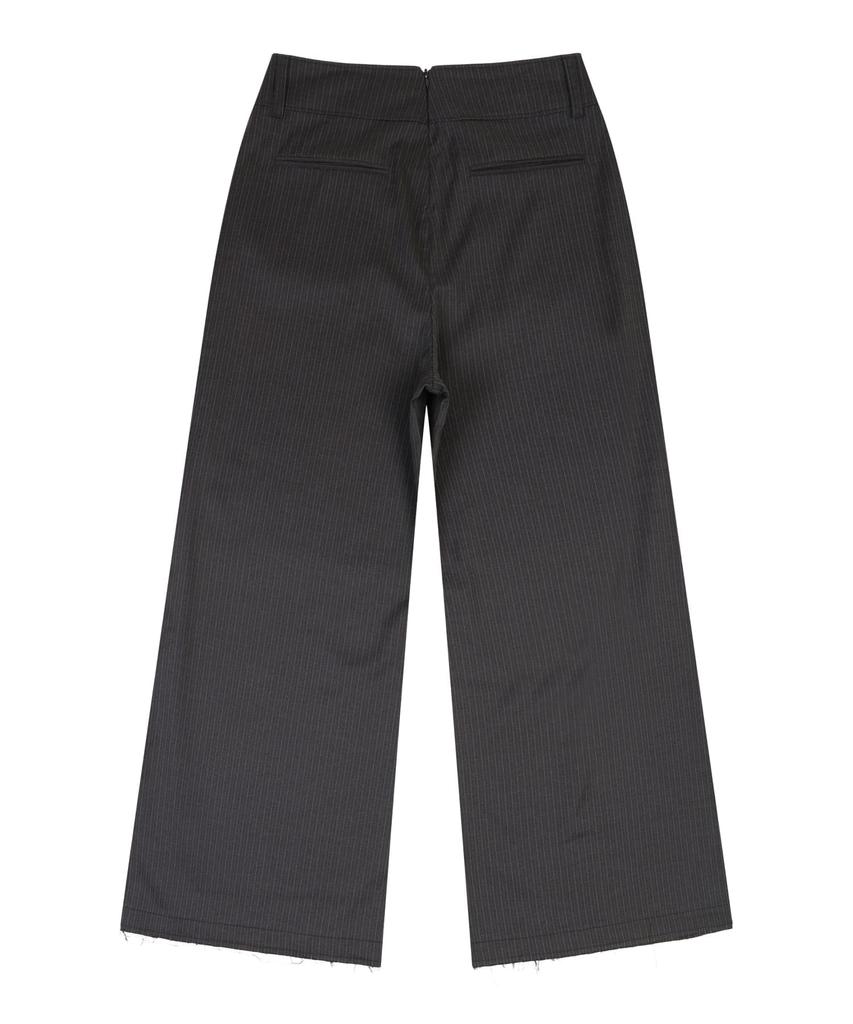 ORDINARY HOLIDAY Skirt Layered Pants [Charcoal]