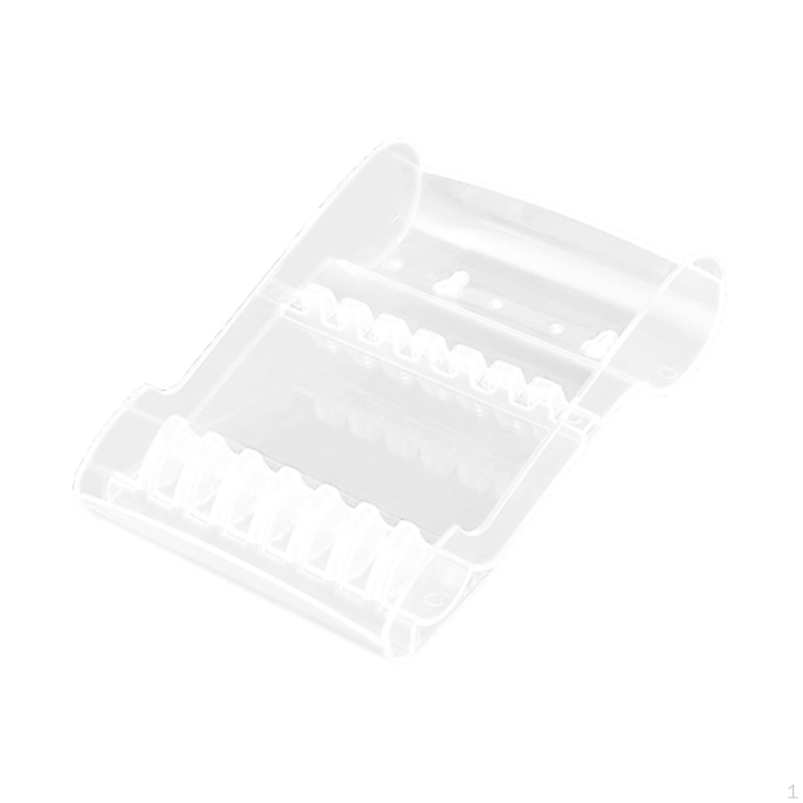 

Hair Cutting Shear Organizer, Lightweight Storage Box for Scissors in Salon Clear