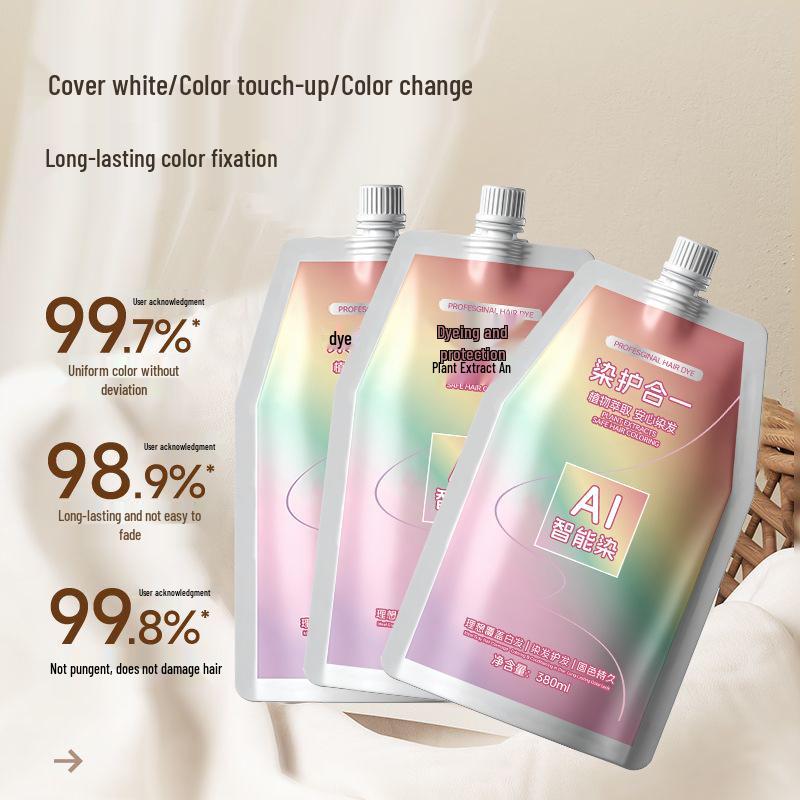 Kakao Reis Braun Salon Haarfarbe: Nicht färbend, Grauabdeckung, Aufhellend, Fruchtiger Duft für den Heimgebrauch