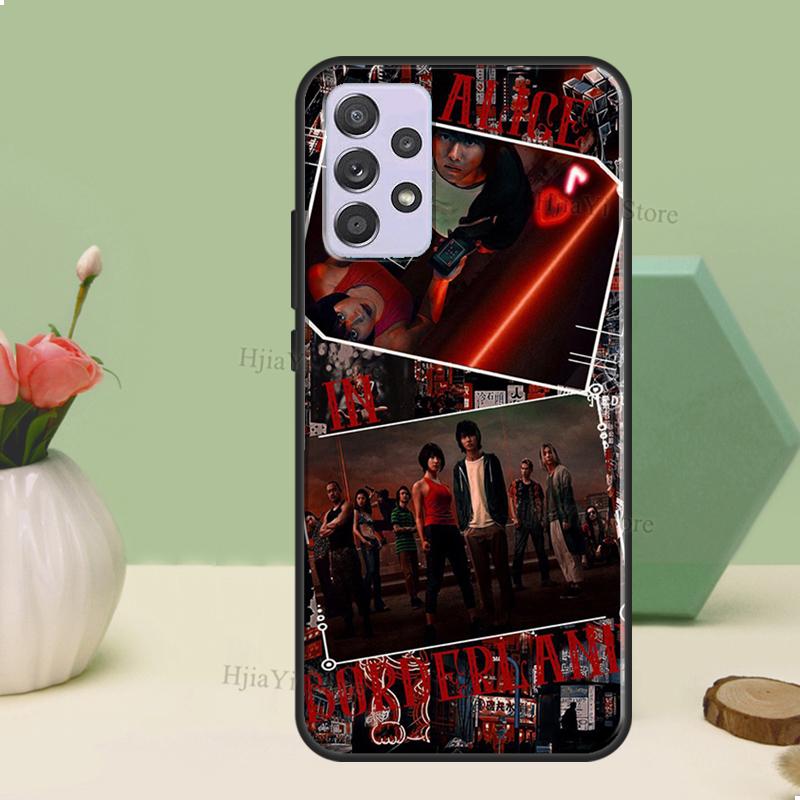Alice in Borderland Case For Samsung A54 A34 A24 A14 A51 A71 A12 A22 A32 A52 A72 A73 A33 A53 A13 Back Cover