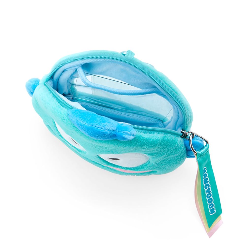 Sanrio Pouch Character Award with Window 2nd Edition HANGYODON Half Fish HANGYODON xx 7cm Character 325961 Tvar obličeje 11,5 15,5