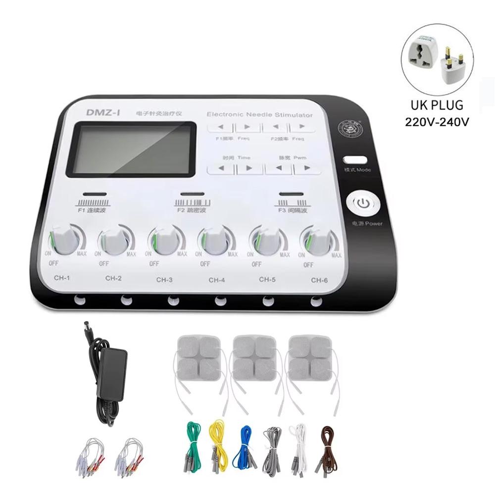 TENS Acupuncture and Moxibustion Muscle Stimulator Neuromuscular Massager Acupoint Stimulation Relieves Pain for Household