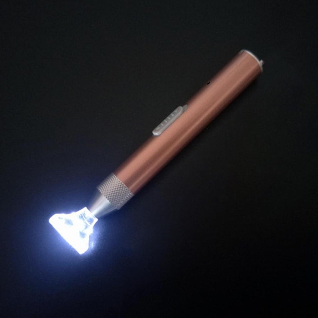 LED Diamond Painting Pen DIY Painting Craft Tools Point Drill Pen with Light Tools Kits Arts Crafts USB Rechargeable Accessories