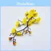 Blossom Plum Simulated Artificial Green Plants Used For Decoration Indoor