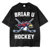 Cotton Vintage Washed Off Campus Graham 44 T Shirt Fashion Men Briar University Hawks Di Laurentis 66 Tucker 46 Tees Shirts Daily Wear Cool Top