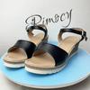 Fashion Lightweight Wedge Sandals for Women Summer 2025 Buckle Strap Platform Sandles Woman Thick Sole Non Slip Casual Sandalias Mujer