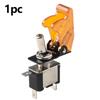1pc On/Off Toggle Switch ASW-07D LED Light Diaphanous Cover 20A DC12V Replace