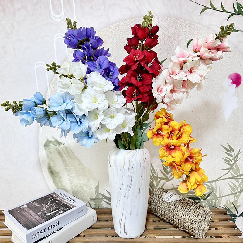 Hyacinth Artificial Flower Wedding Hotel Restaurant Decoration Photography Props