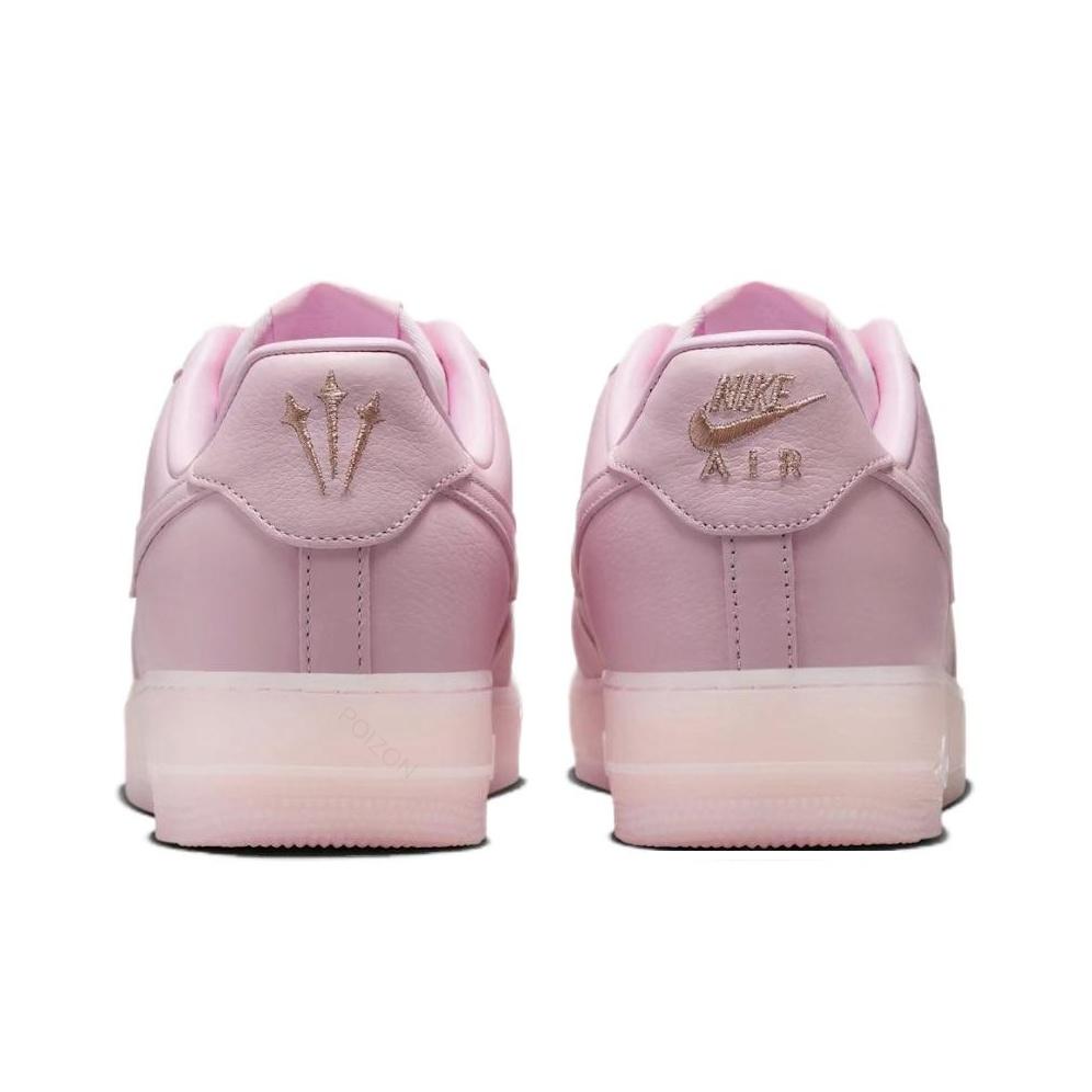 NOCTA x Nike Air Force 1 Low Certified Lover Boy - Pembe Köpük Unisex Spor Ayakkabı Kobalt Tonlu Metalik Gümüş CZ8065-600