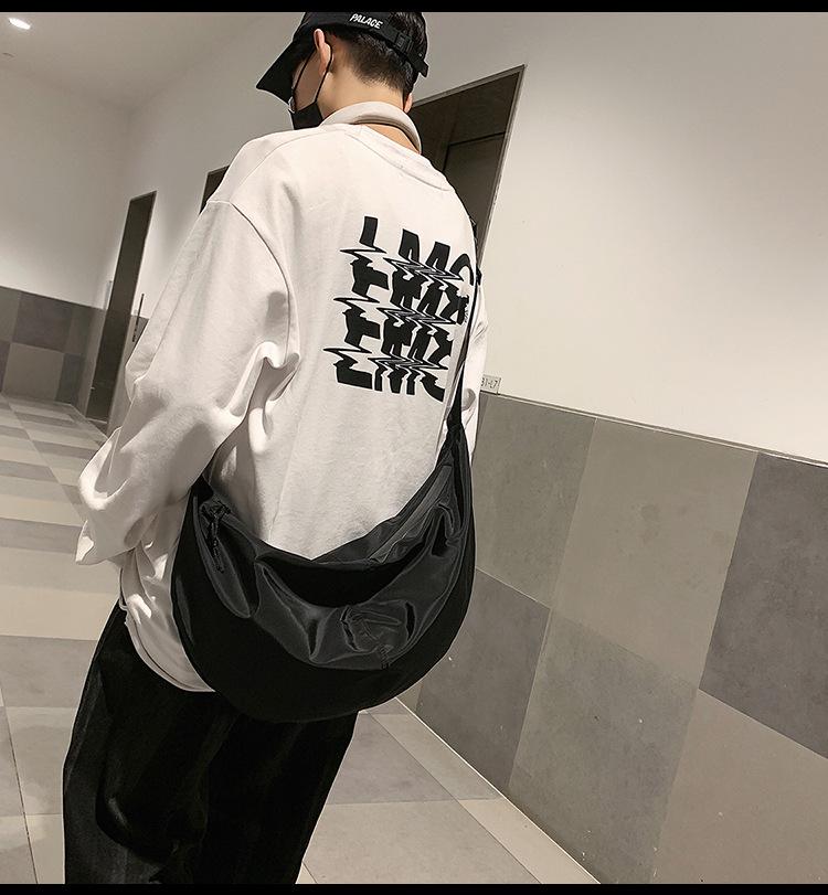 Japanese Style Large Capacity Crossbody Backpack for Men and Women – Trendy and Simple