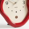 Irregular Wavy Border Desk Clock Cute and Playful Style Wood Table Clock Cute Style Decoration Bedroom Desk Home Decor Klok