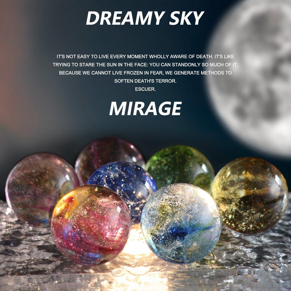 Smooth Led Night Lamp Chroma Ambient Light Interior Decoration Crystal Ball Bedroom Decoration