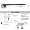 0-190Ohm Oil Tank Level Indicator Meter Sensor Water Fuel Level Sensor Stainless Steel Fuel Sending Unit 150-600mm
