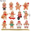 Gingerbread Man Ornaments Xmas Tree Hanging Pendant 2025 Merry Christmas Decorations for Home 2025 New Year Gift Navidad Noel