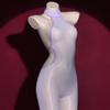 New 6D Super Oily Horse Oil Stockings Open Fun Temptation Sexy Backless Onesie Tight Wrap Full Body