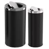 Stainless Steel Flip-Lid Trash Can
