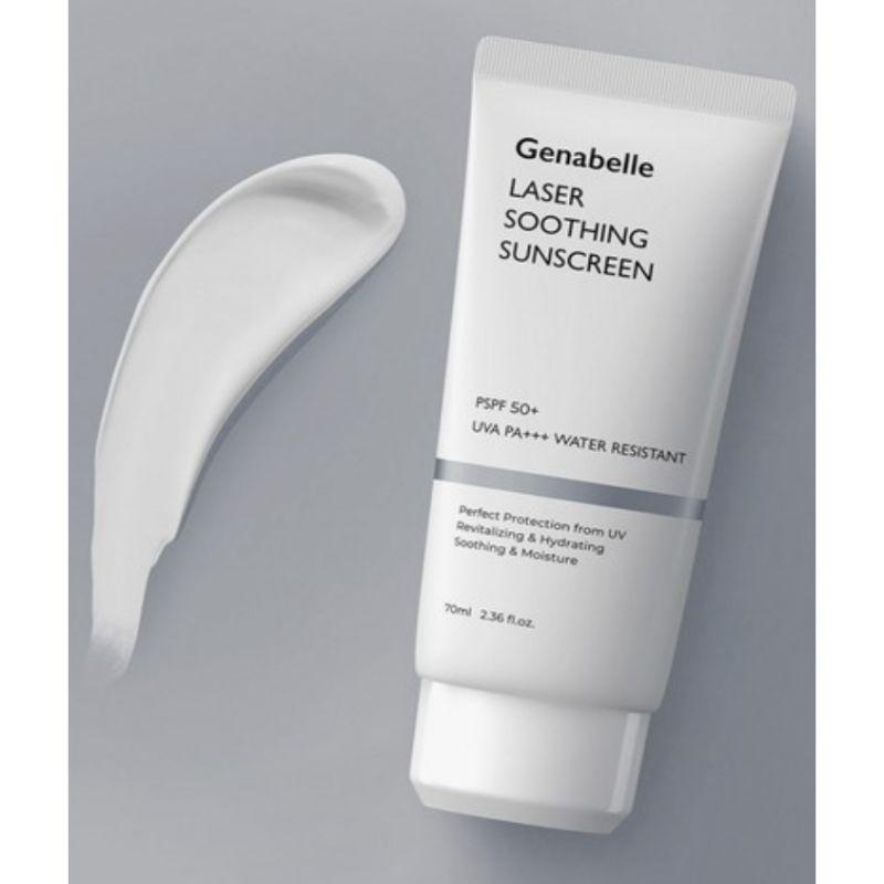 Genabelle Laser Soothing Hybrid Sunscreen SPF50+ PA+++ – 70ml × 2pcs Set