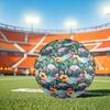 1pc Flamingo Paradise Size 5 Soccer Ball Professional Match Training Football Indoor &Outdoor Sports Ball Training Ball Lightweight Durable Y84
