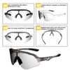 Outdoor Cycling Sunglasses UV400 Windproof Mountain Bike Eyeglass Anti-Glare Sports Eyewear for Fishing Running Driving Hiking