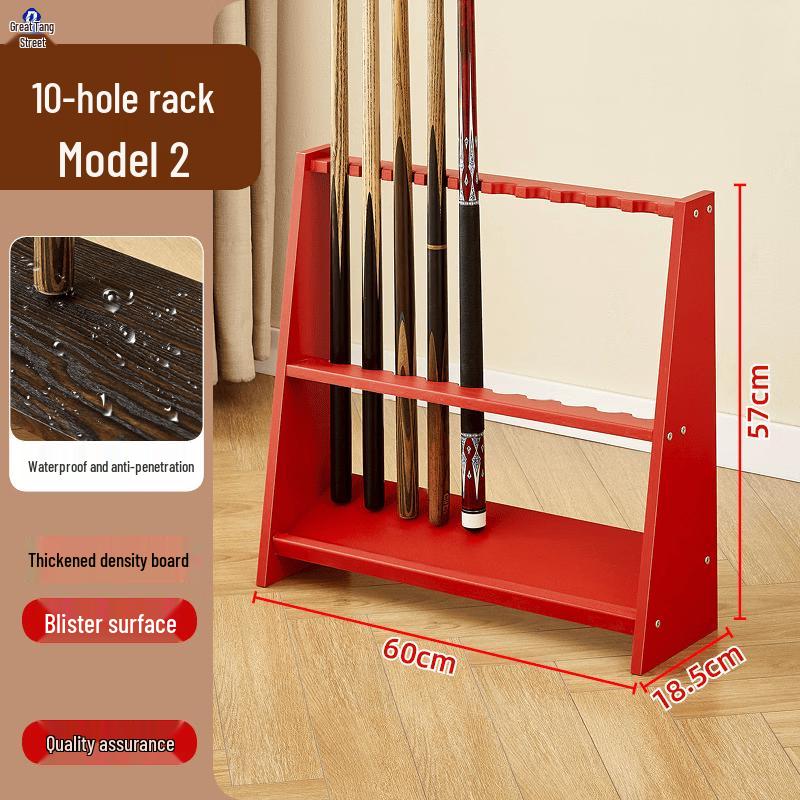 Dà Táng Yù Floor-Standing Billiard Cue & Fishing Rod Rack
