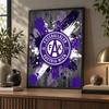 Austria Wien FC Diamond Painting Kit 5D Full Drill DIY Diamond Mosaic Wall Art Home Decor