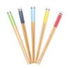 Restaurant Reusable Dietary tool Japanese Style Family Household Dinnerware Bamboo Chopsticks Sushi Utensils Tableware