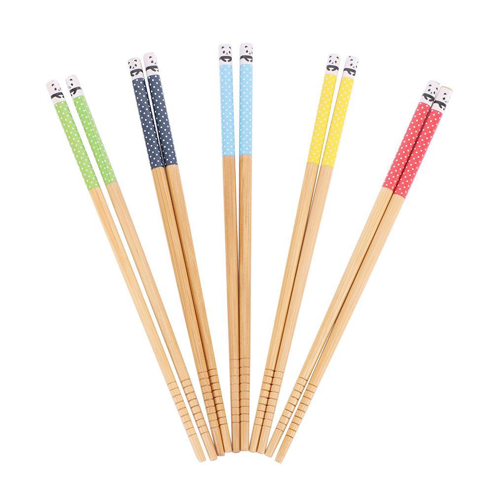 Restaurant Reusable Dietary tool Japanese Style Family Household Dinnerware Bamboo Chopsticks Sushi Utensils Tableware