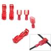 5 Set/bag T-Tap Wire Connectors Self-Stripping Quick Splice Electrical Wire Terminals Insulated Male Disconnect Spade Terminals